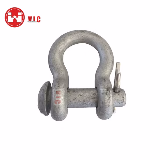 Hot DIP Galvanized U Type Shackle for Pole Line Hardware